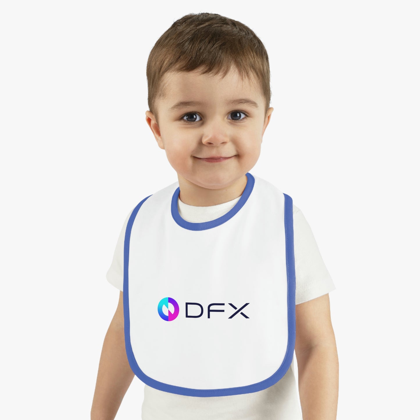 DFX Baby Contrast Trim Jersey Bib