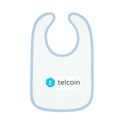 Telcoin Baby Contrast Trim Jersey Bib