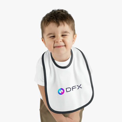 DFX Baby Contrast Trim Jersey Bib