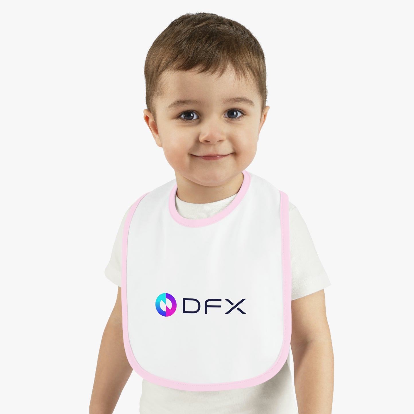 DFX Baby Contrast Trim Jersey Bib