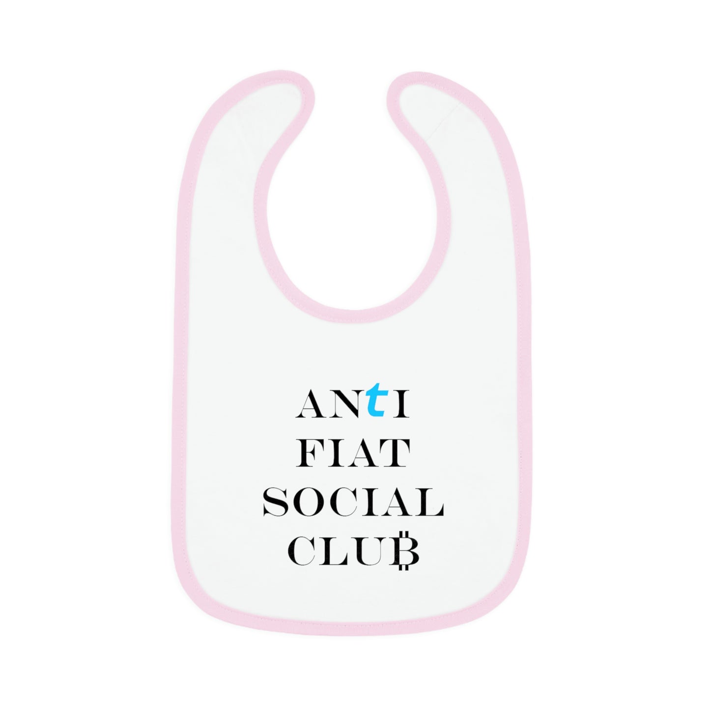 AFSC TEL Baby Contrast Trim Jersey Bib