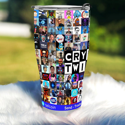 2023 Telcoin Crypto Twitter 30oz Curved Shiny Tumbler