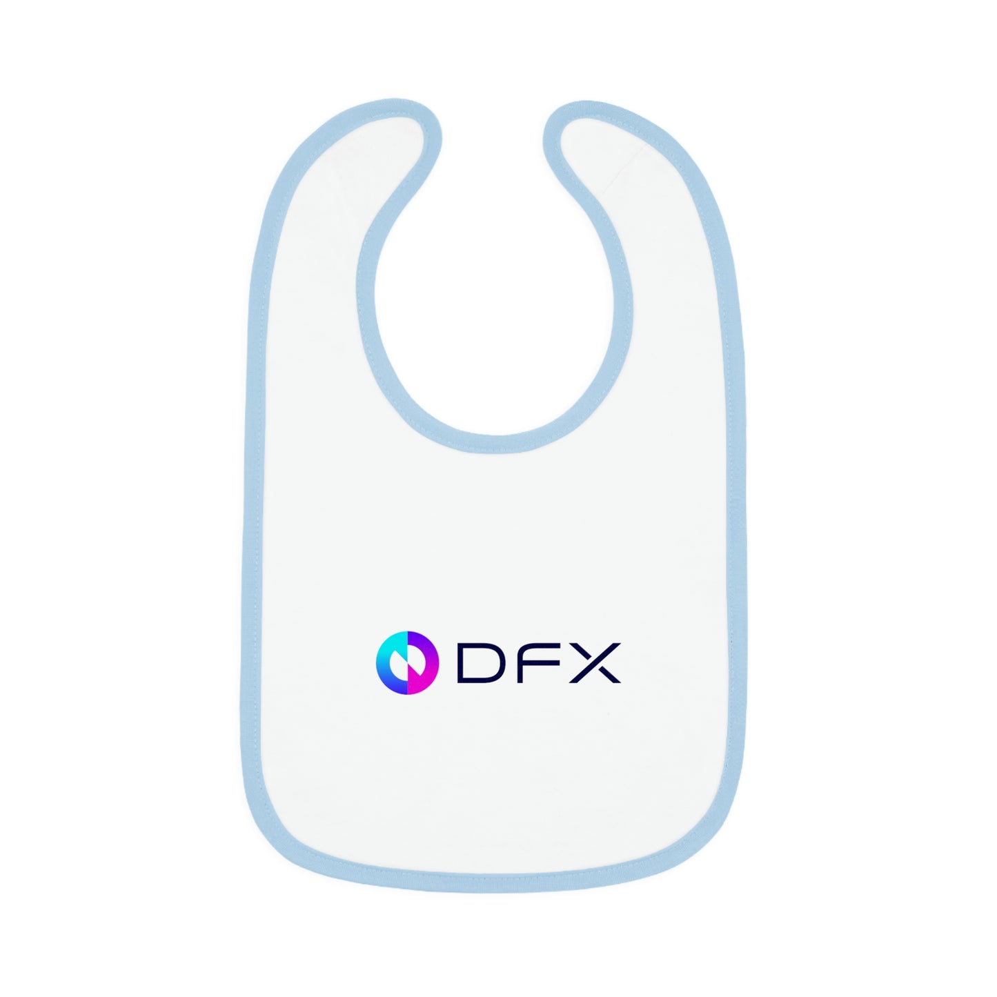 DFX Baby Contrast Trim Jersey Bib