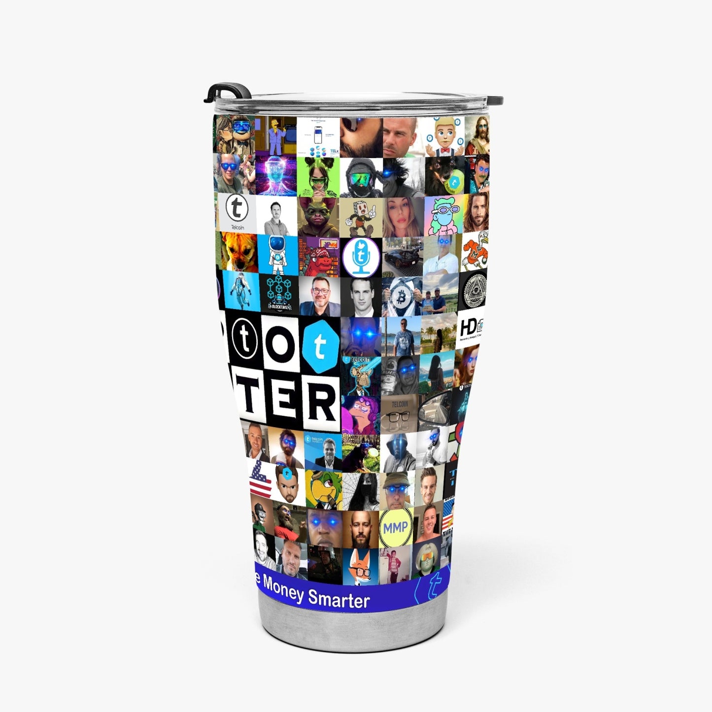 2023 Telcoin Crypto Twitter 30oz Curved Shiny Tumbler