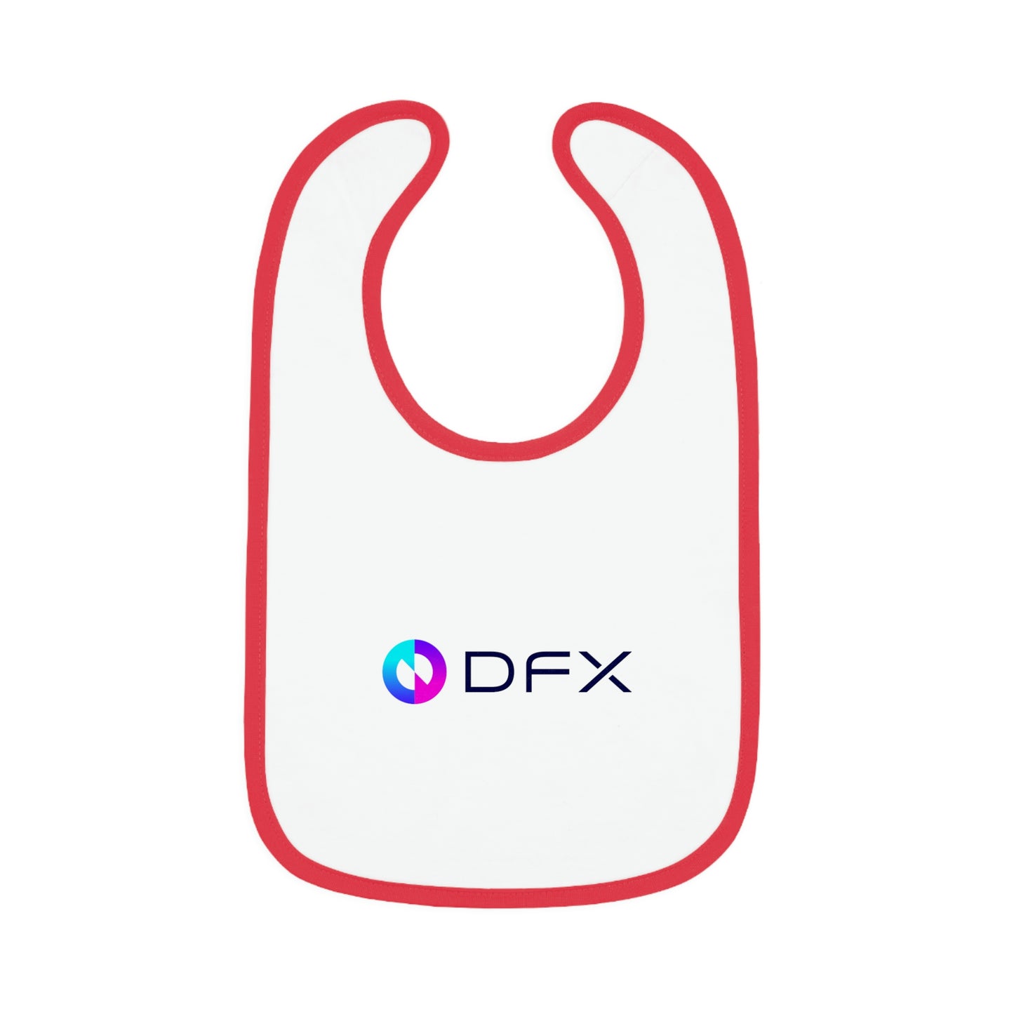 DFX Baby Contrast Trim Jersey Bib