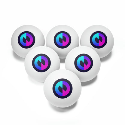 Ping Pong Balls, 6 pcs