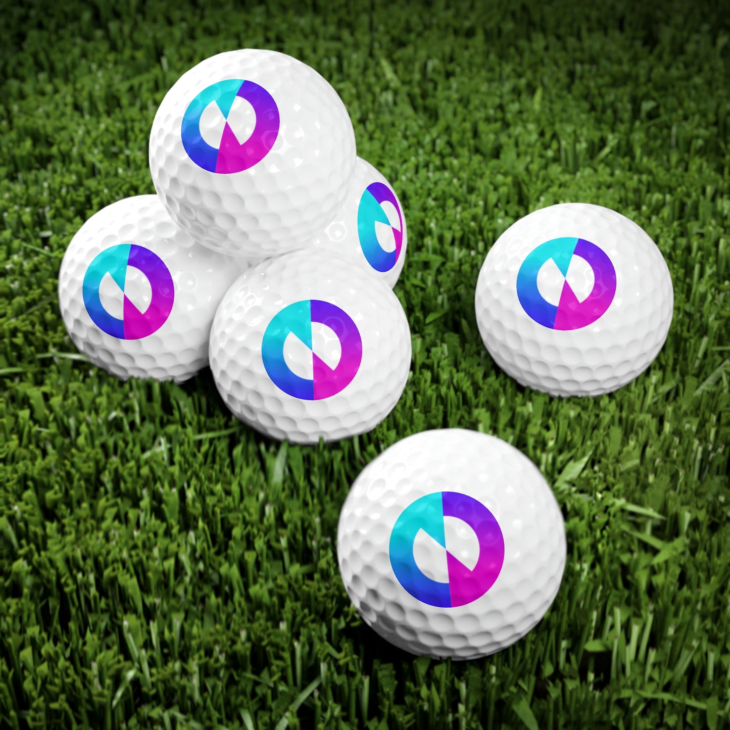 Golf Balls, 6pcs