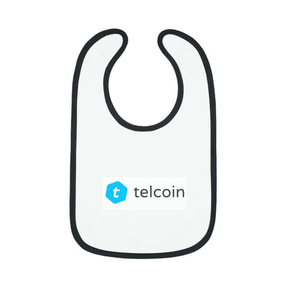 Telcoin Baby Contrast Trim Jersey Bib