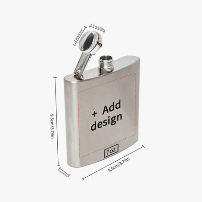 2023 Telcoin Crypto Twitter 6oz Stainless Steel Hip Flask