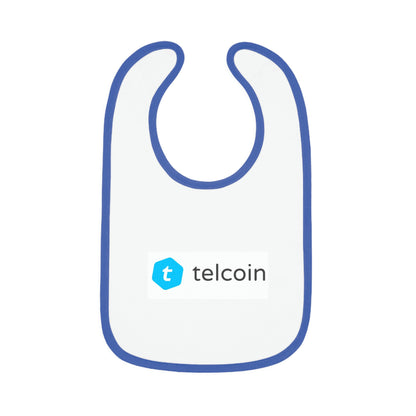 Telcoin Baby Contrast Trim Jersey Bib