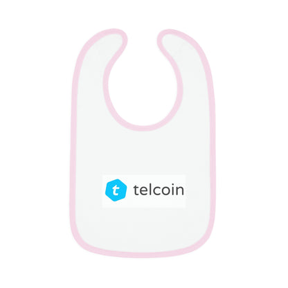 Telcoin Baby Contrast Trim Jersey Bib