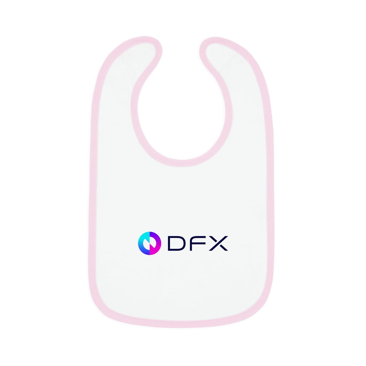 DFX Baby Contrast Trim Jersey Bib